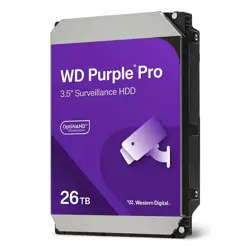 WD 26TB 3.5", 7200rpm, 512MB,  Purple Pro, WD260PURP