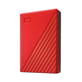 WD 4TB 2.5" USB 3.0, My Passport Portable, red, WDBPKJ0040BRD-WESN