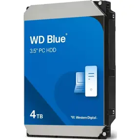 WD 4TB 3.5", 5400rpm, 128MB, Blue, WD40EZZX