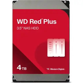 WD 4TB 3.5", 5400rpm, 128MB, Red Plus, WD40EFZZ