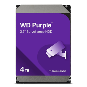 WD 4TB 3.5", 5400rpm, 256MB, Purple, WD43PURZ