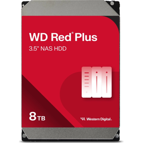 WD 8TB 3.5", 5640rpm, 256MB, Red Plus, WD80EFPX