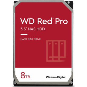 WD 8TB 3.5", 7200rpm, 256MB, Red Pro, WD8005FFBX