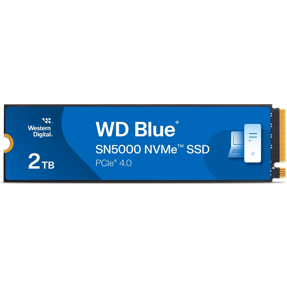 WD SSD 2TB M.2 Blue SN5000 NVMe Gen4 x4, WDS200T4B0E