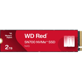 WD SSD 2TB Red SN700, nAS, M.2 NVMe PCIe 3.0 x4, WDS200T1R0C