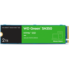 WD SSD SN350 2TB M.2 Green, WDS200T3G0C, 3200MBs/3000MBs