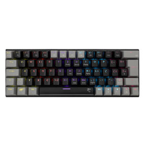 White Shark mehanička tipkovnica GK-002111V2 WAKIZASHI-2 / US, USB, Red switch, Crno/siva