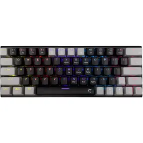 White Shark mehanička tipkovnica GK-002111V2 WAKIZASHI-2 / US, USB, Red switch, Crno/siva