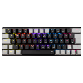 White Shark mehanička tipkovnica GK-002112V2 Wakizashi-2, HR, USB, red switch, crno/siva