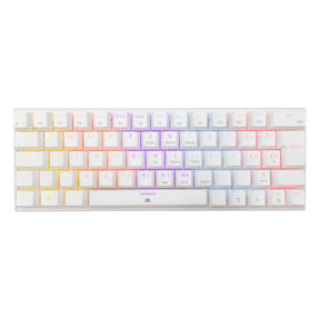 White Shark mehanička tipkovnica GK-002212V2 Wakizashi-2, HR, USB, red switch, bijela
