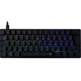 White Shark mehanička tipkovnica GK-004122 SHINOBI-2 / HR, USB, blue switch, crna