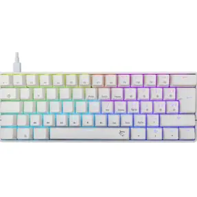 White Shark mehanička tipkovnica GK-004232 SHINOBI-2 / HR, USB, brown switch, bijela