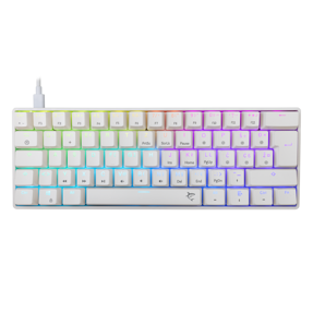 White Shark mehanička tipkovnica GK-004232 SHINOBI-2 / HR, USB, brown switch, bijela