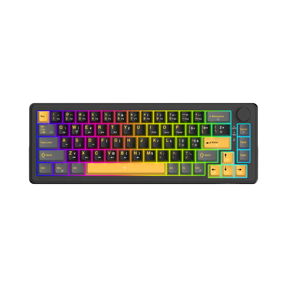 White Shark mehanička tipkovnica GK-009152 Excalibur-M / HR, USB, KTT Hot-Swap (Wine Red), crna