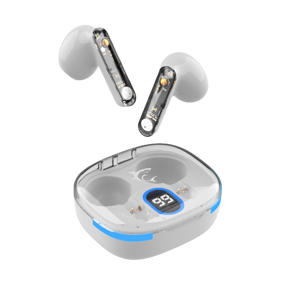 White Shark slušalice GEB-TWS37 HYPERBEAT, Bluetooth, bijele