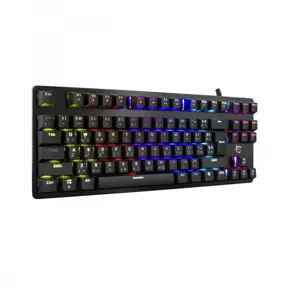 White Shark tipkovnica GK-1925 SPARTAN / HR, USB, TKL, blue switch, crna