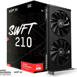 XFX RX7600, Speedster SFWT 210, AMD Radeon, 8GB GDDR6, RX-76PSWFTFY
