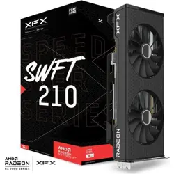 XFX RX7800XT Speedster SWFT 210 Radeon Core Edition, 16GB GDDR6, AMD RX 7800 XT, RX-78TSWFTFP