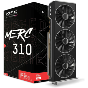 XFX RX7900XTX Speedster MERC 310 Black Edition, 24GB GDDR6, AMD Radeon, RX-79XMERCB9