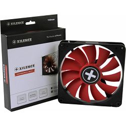Xilence ventilator 140mm crno/crveni