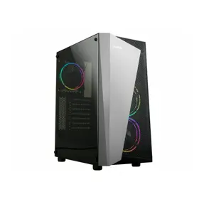 Zalman Midi Tower S4 Plus, acrylic window, RGB Black