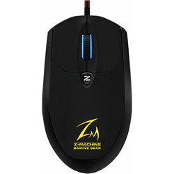 Miš Zalman ZM-M600R Gaming Mouse, 4000dpi, RGB, USB, Black, ZM-M600R