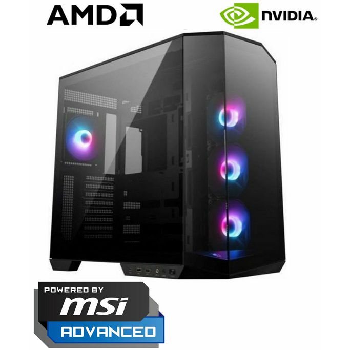 Računalo ADM Premium P29 Powered by MSI Advanced AMD Ryzen 7 9800X3D, 32GB DDR5, SSD 2TB NVMe, RTX5080 16GB, No OS - Slika 1