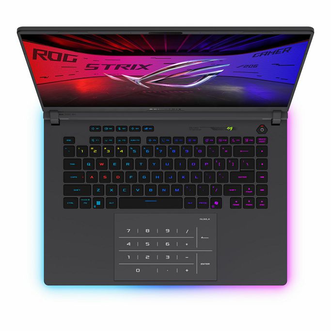 Asus ROG Strix G16 G615LP-TS219, 16", 2.5K, IPS, Intel Core Ultra 9 290HX, 32GB DDR5, 1TB NVMe SSD, RTX5070 8GB, noOS, 90NR0LN1-M00A20 - Slika 12