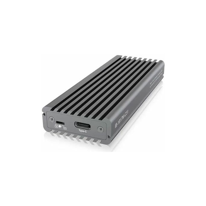 Icy Box vanjsko kućište M.2 NVMe SSD, USB3.1 Gen2, Type-C, IB-1817M-C31 - Slika 1