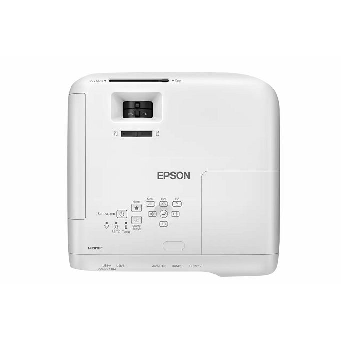 Projektor Epson EB-FH54, 3LCD, WiFi, 1080p, 4100LM, HDMIx2, zvučnik, bijeli, V11HB59040 - Slika 5