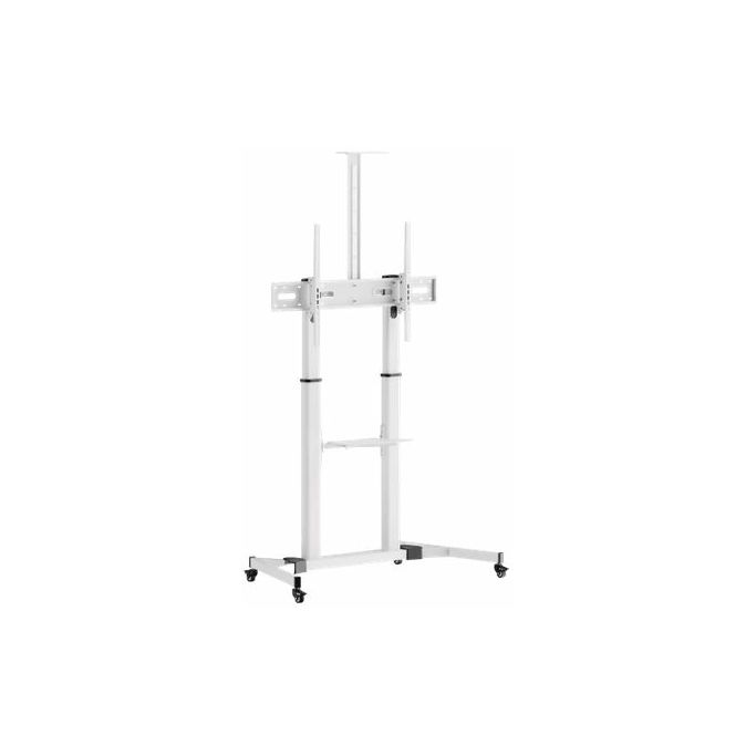 SBOX podni nosač/stalak za monitor/TV, 60"-100", do 100kg, White, FS-3610-W - Slika 1