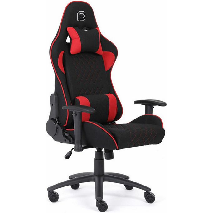 Bit Force gaming stolica Khan F-2D, PU koža, crno/crvena - Slika 1