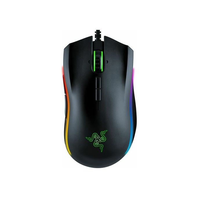 Razer žični miš Mamba Elite, USB, Black, RZ01-02560100-R3M1