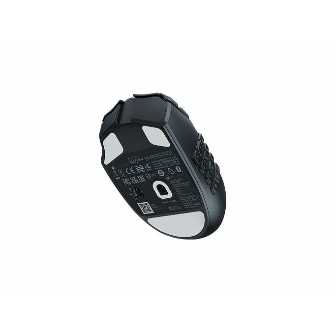 Razer bežični miš Naga V2 HyperSpeed, Bluetooth, Black, RZ01-03600100-R3G1 - Slika 4