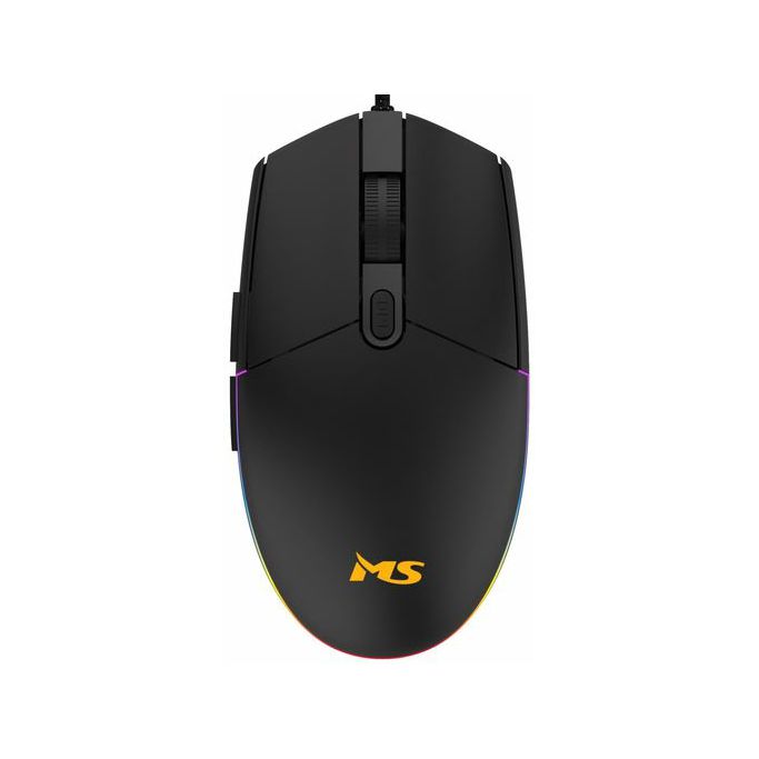 MS žični miš Nemesis T-100C, 7200 dpi, Gaming, Black, MSP20056 - Slika 1
