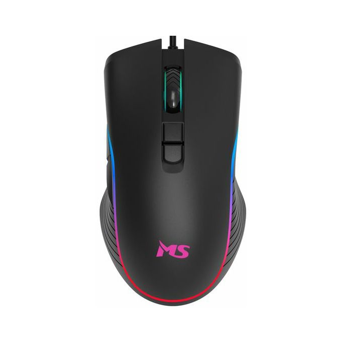 MS žični miš Nemesis T-102C, 12800 dpi, Gaming, Black, MSP20056 - Slika 1