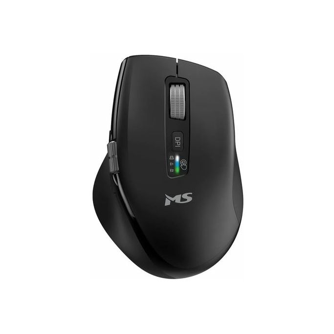 MS bežični miš Whisper MW-130, 3200 dpi, Bluetooth/2.4 GHz, Black, MSP20102 - Slika 1