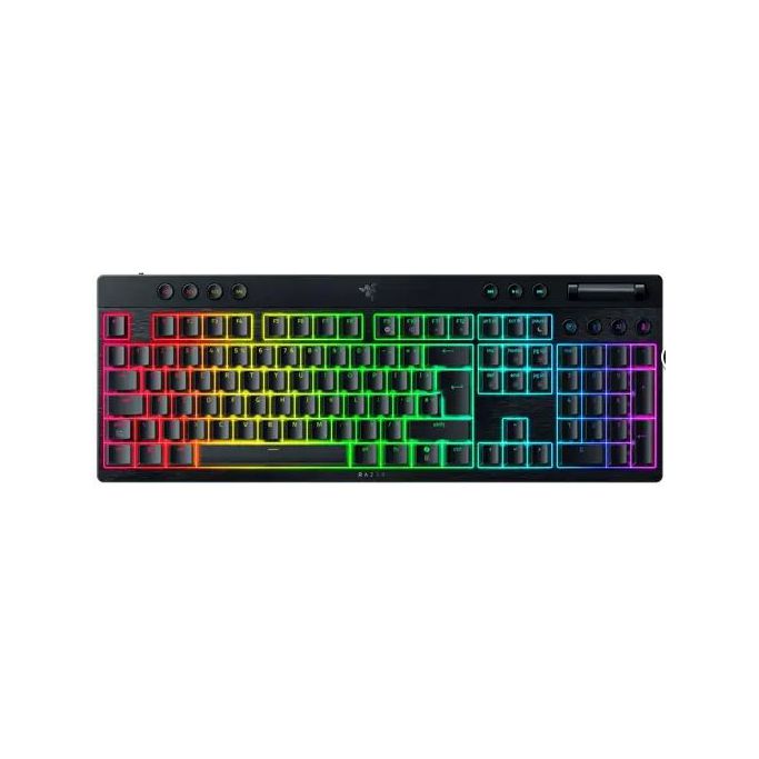 Razer BlackWidow V4 Low-profile HyperSpeed Wireless Low-Profile Mechanical Gam, RZ03-05271000-R3W1