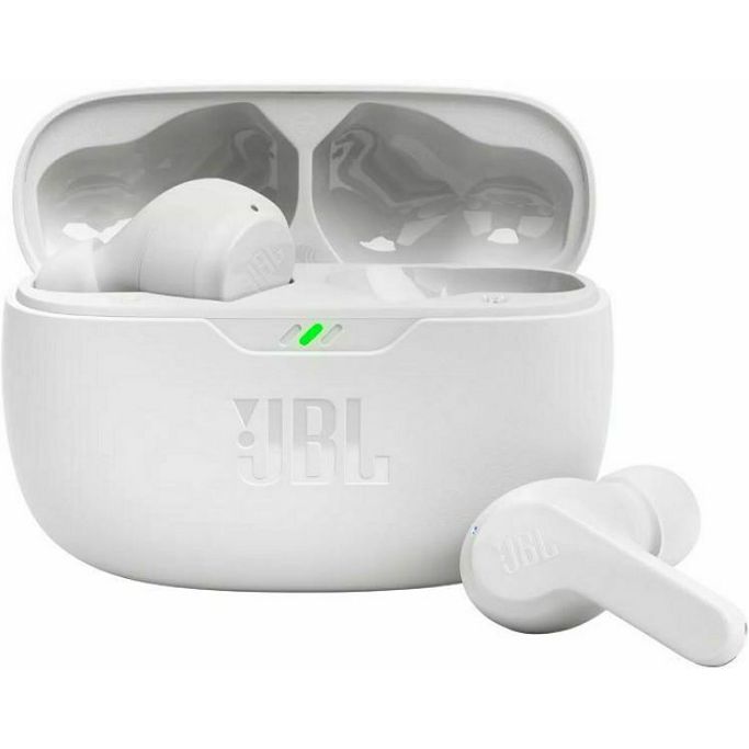 JBL slušalice Vibe Beam 2, In-Ear, TWS, Bluetooth, White, JBLVBEAM2WHT - Slika 1