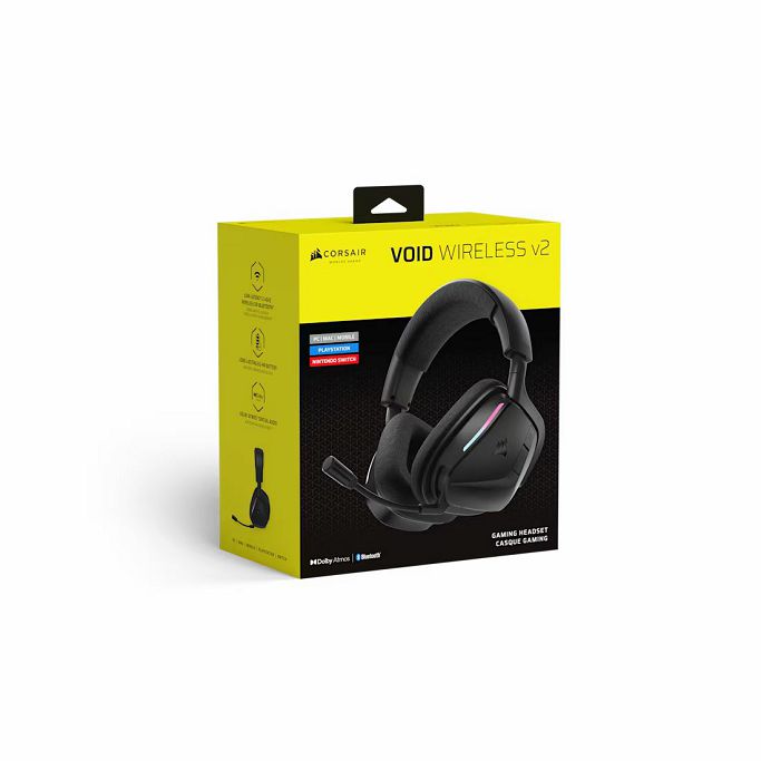 Corsair Headset Void V2, Wireless, Carbon, CA-9011379-WW - Slika 24