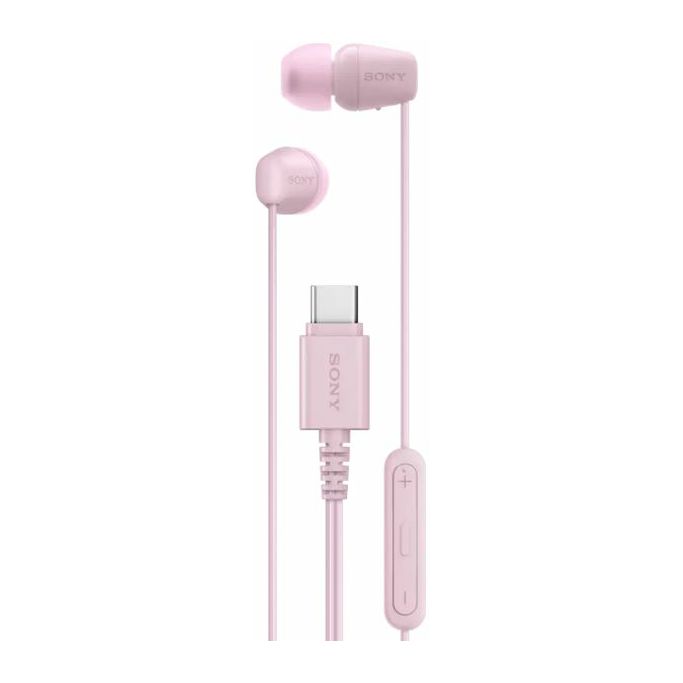 Sony žične slušalice IER-EX15C, In-Ear, USB-C, Pink, IEREX15CP.CE7 - Slika 1