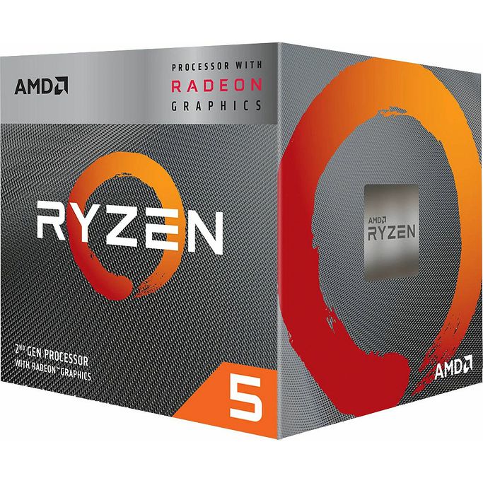 AMD Ryzen 5 3400G, BOX, 3.7GHz, 4MB, 65W, AM4, Radeon RX Vega 11, YD3400C5FHBOX - Slika 5