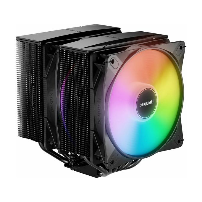Be quiet! cooler Pure Rock Pro 3 LX Black ARGB, Intel/AMD, 2x120mm, TDP 250W, BK043, (OEM pakiranje) - Slika 1