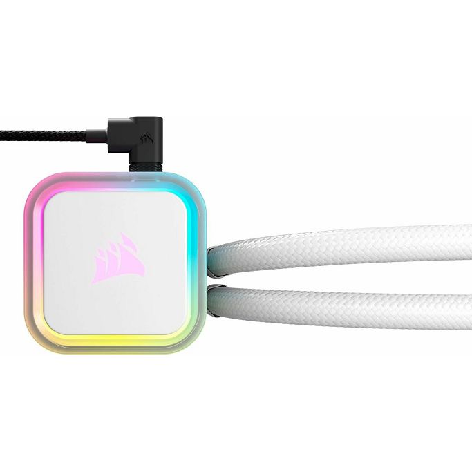 Corsair vodeno hlađenje iCUE H150i RGB Elite White, 360mm, CW-9060079-WW - Slika 7