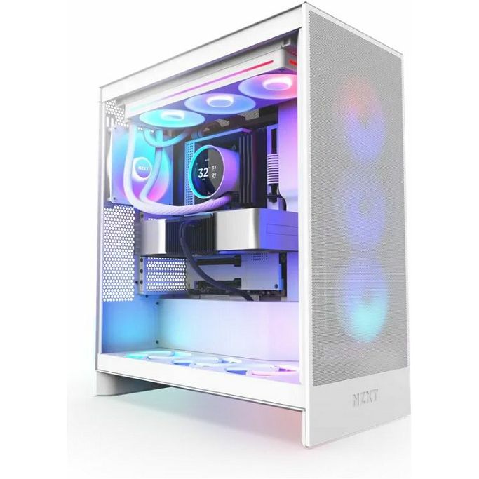 NZXT vodeno hlađenje Kraken Elite 360 RGB, LCD, 360mm, White, RL-KR36E-W2 - Slika 7