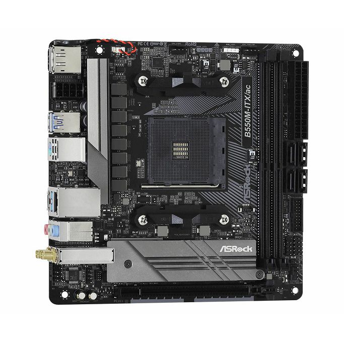 ASRock B550M-ITX/AC, AMD B550, AM4, DDR4, Mini-ITX, 90-MXBDH0-A0UAYZ - Slika 9