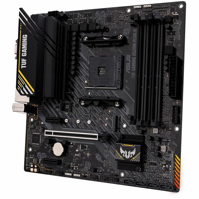 ASUS TUF GAMING A520M-PLUS II, AMD A520, AM4, DDR4, mATX, 90MB17G0-M0EAY0 - Slika 4