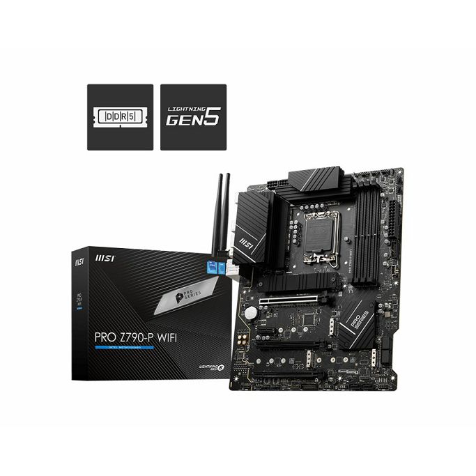 MSI Pro Z790-P WIFI, Intel Z790, LGA 1700, DDR5, ATX, 7E06-001R - Slika 6