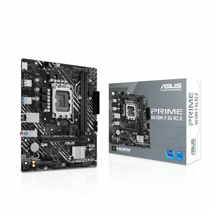 Asus Prime H610M-F D4 R2.0, Intel H610, LGA 1700, DDR4, mATX, 90MB1H70-M0EAY0 - Slika 4