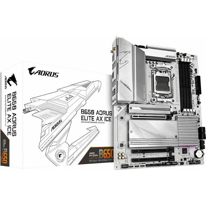 Gigabyte B650 Aorus Elite AX ICE, AMD B650, AM5, DDR5, ATX - Slika 4
